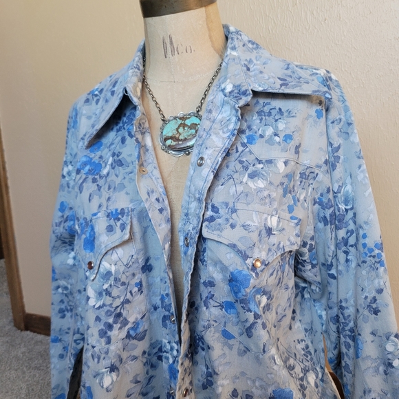 VINTAGE Western Shirt - Picture 4 of 5